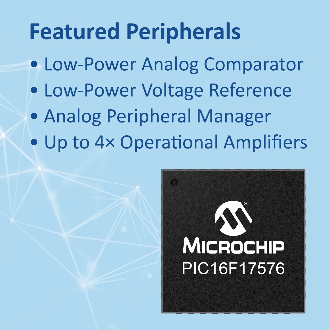 PIC16F17576 Featured Peripherals