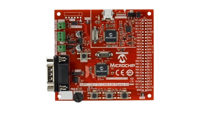 dsPIC33EV 5V CAN-LIN Starter Kit