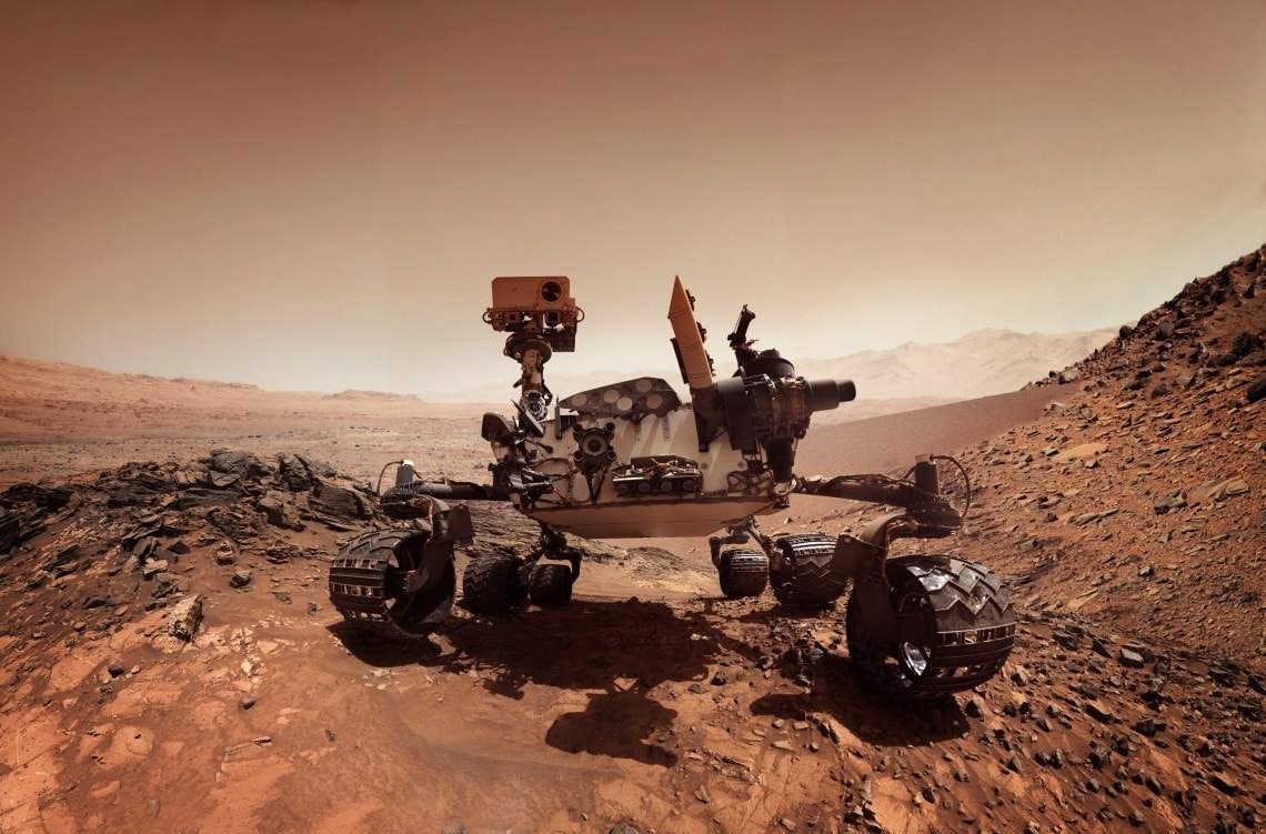 Moon and Mars Landers and Rovers