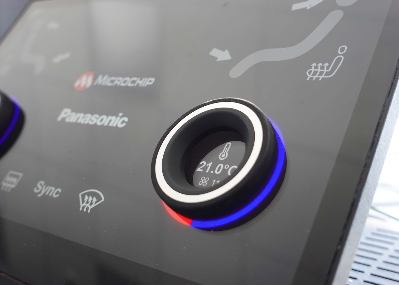 Microchip Panasonic Magic Knob Technology