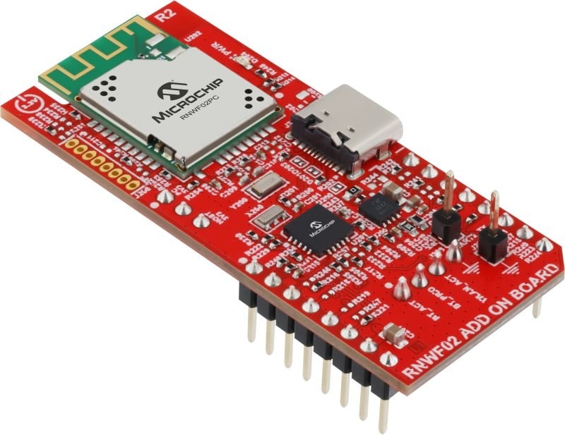 WFI32 High Pin Count Curiosity Development Board