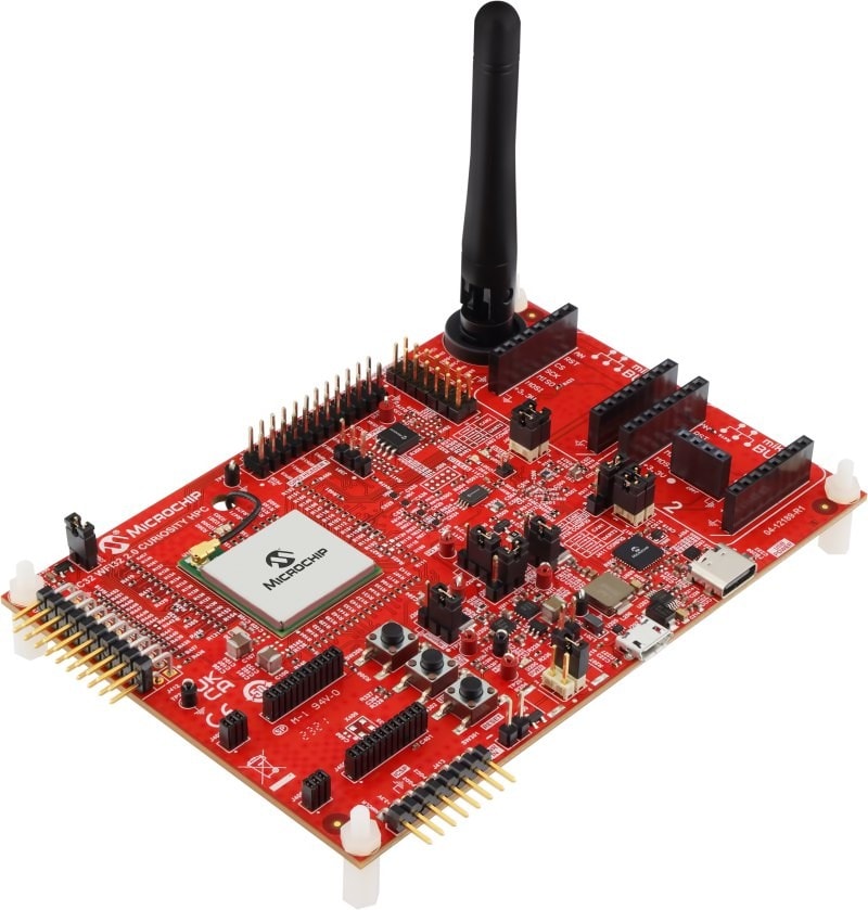 PIC32MZ-W1 and WFI32 2.0 Curiosity Development Board