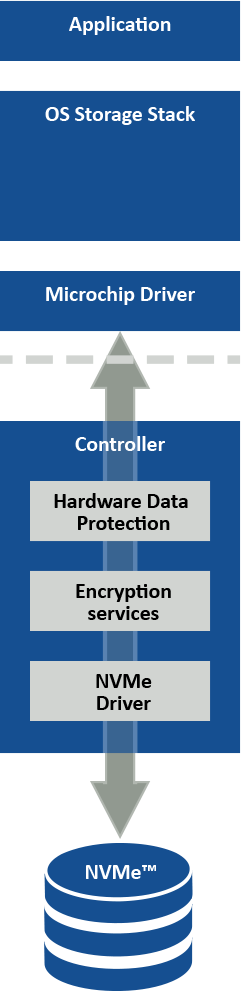 Single-Path RAID Architecture