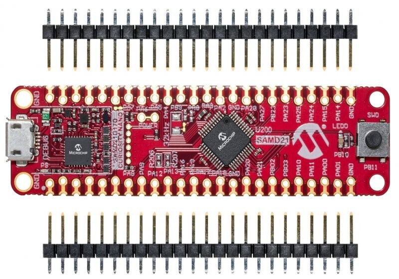 SAM D21 Curiosity Nano Evaluation Kit