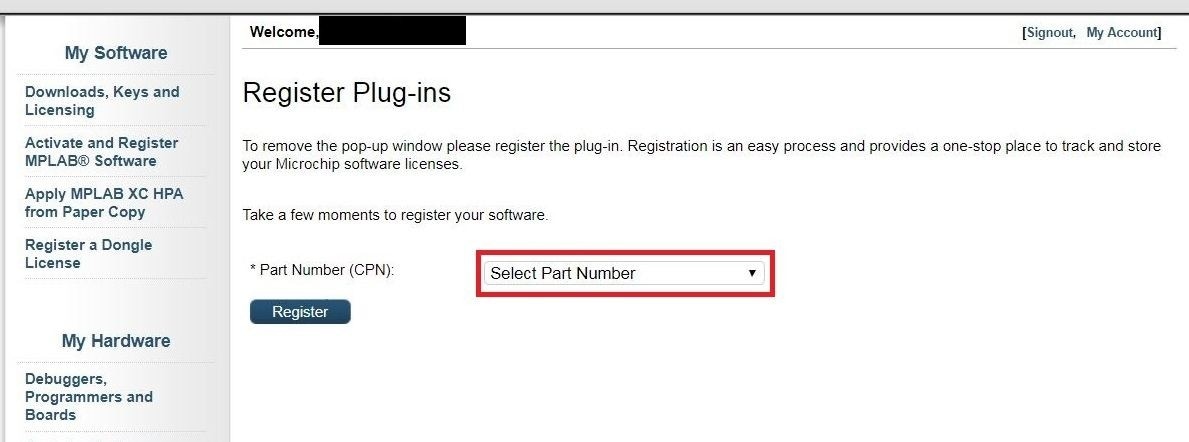 Register Plugin