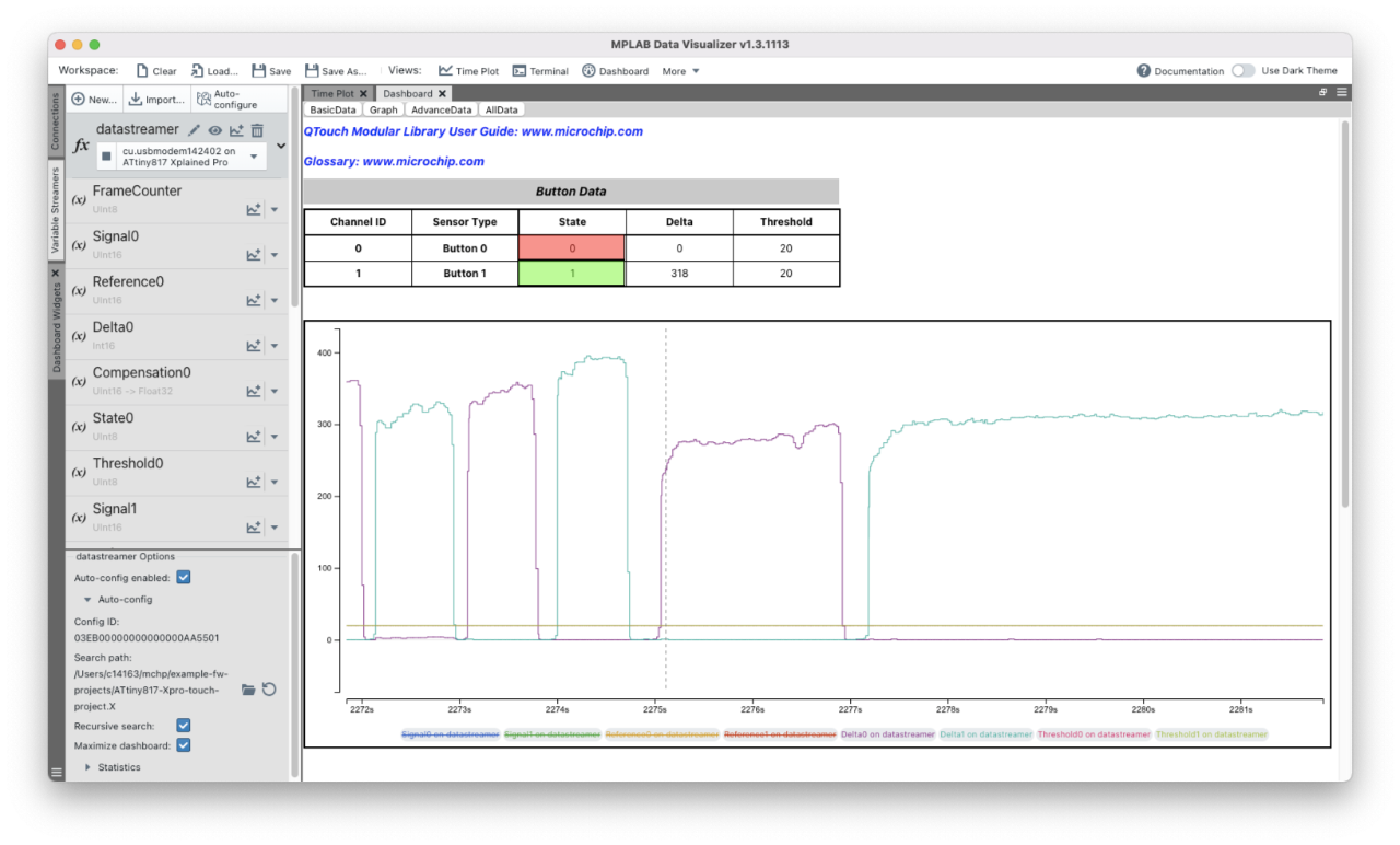 MPLAB® Data Visualizer Microchip Technology